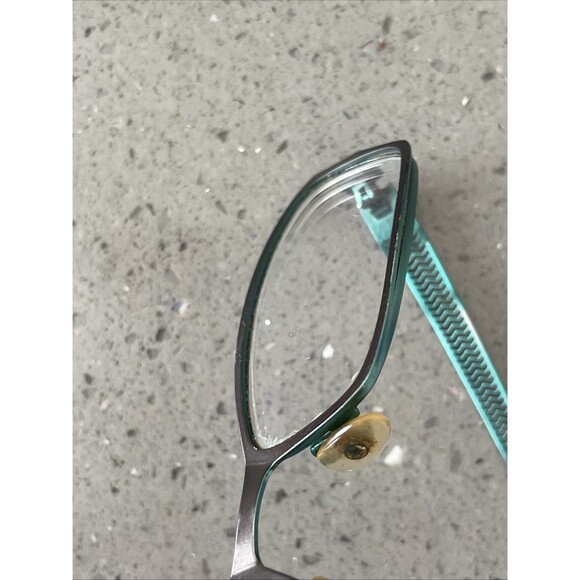Converse Ripper Eyeglasses Frames ONLY 51-16-135 Brown/Teal full rim rectangle - Picture 15 of 16